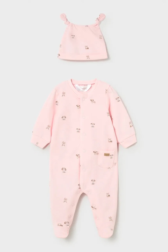 Mayoral Newborn costum bebe roz 1718.1E.Newborn.PPY2