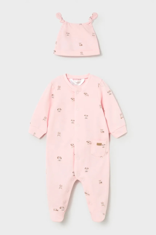 Mayoral Newborn costum bebe roz 1718.1E.Newborn.PPY2