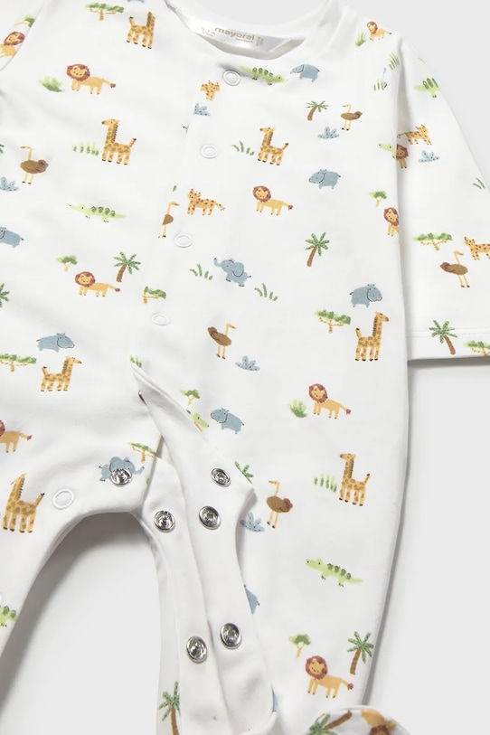 Mayoral Newborn śpioszki niemowlęce 2-pack żółty 1720.1G.Newborn.PPY2