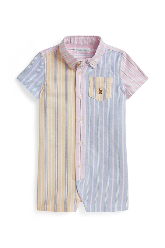 Polo Ralph Lauren rampers bawełniany niemowlęcy multicolor 320B14075001