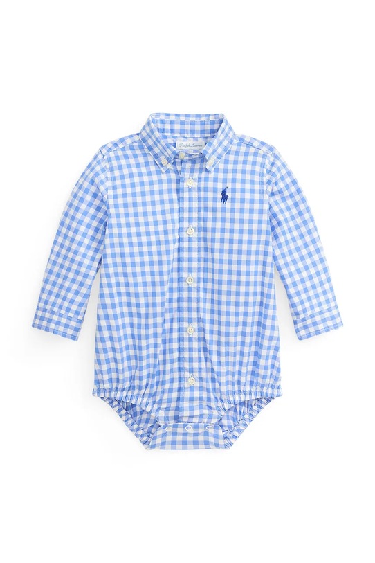 Polo Ralph Lauren body bawełniane niemowlęce niebieski 320B14080001