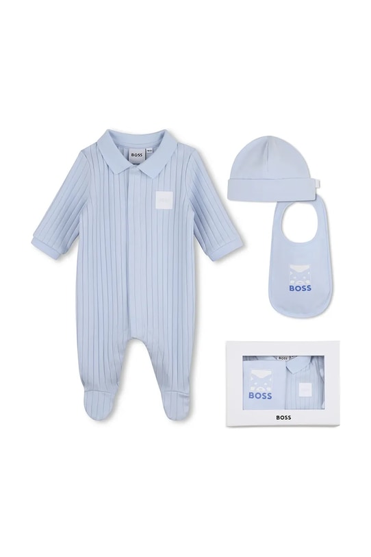 BOSS compleu bebe albastru J53044