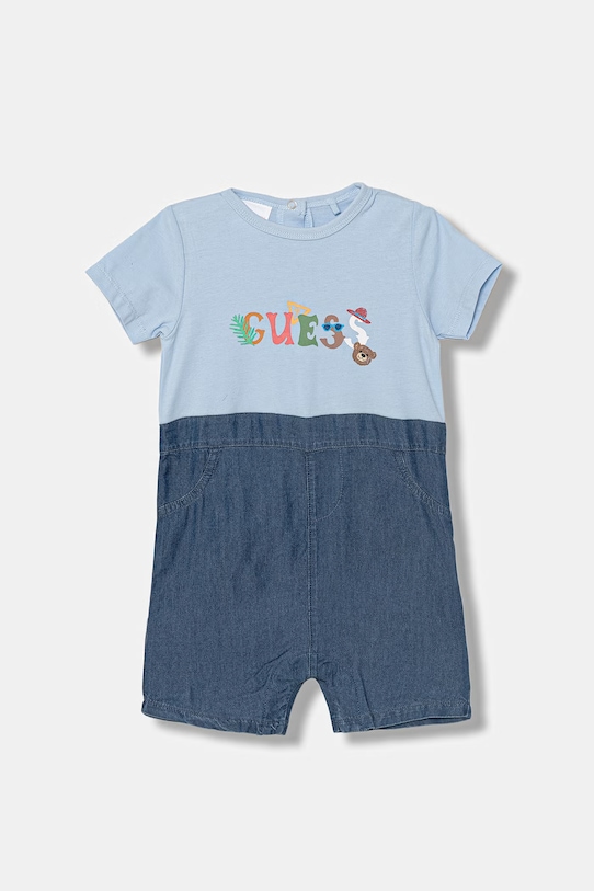 Guess rampers niemowlęcy niebieski P6GG06.K6YW0.PPY2.M