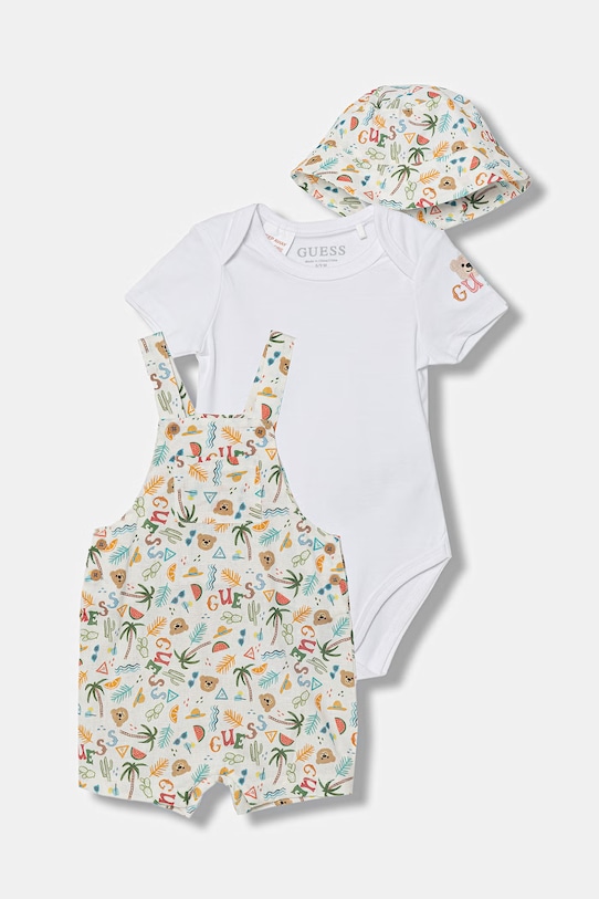 Guess body dziecięce bawełniane biały P6GG09.K6YW0.PPY2.M