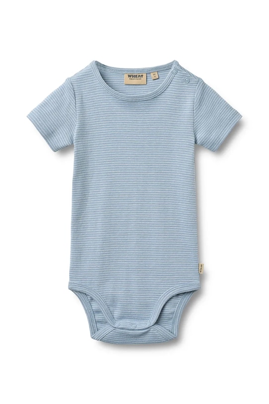 Wheat body bawełniane niemowlęce niebieski 9124.102.GOTS