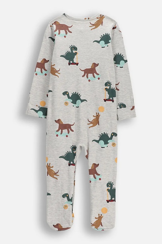 Coccodrillo kombinezon za djecu od pamuka WC6104101HBN siva SS26