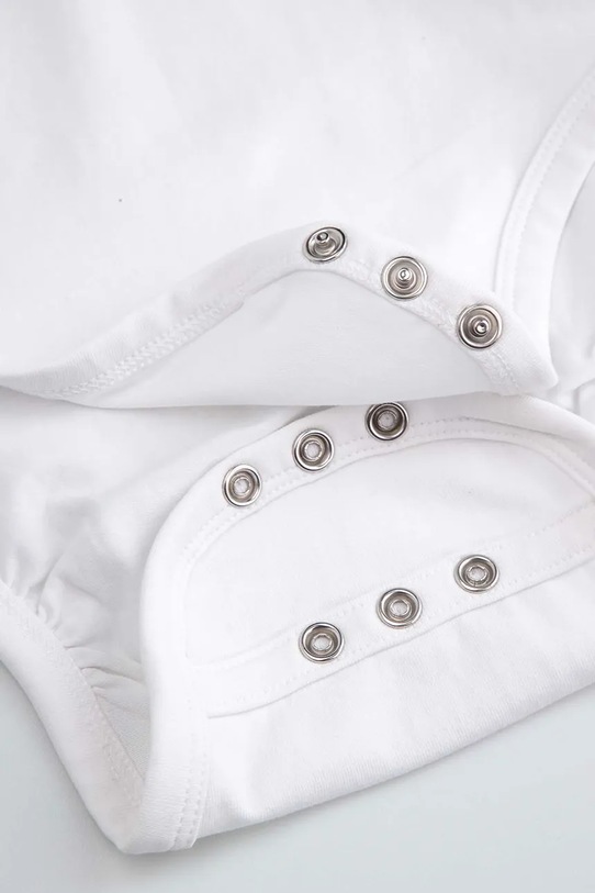 Coccodrillo body pentru copii, din bumbac WC6112401EBB alb
