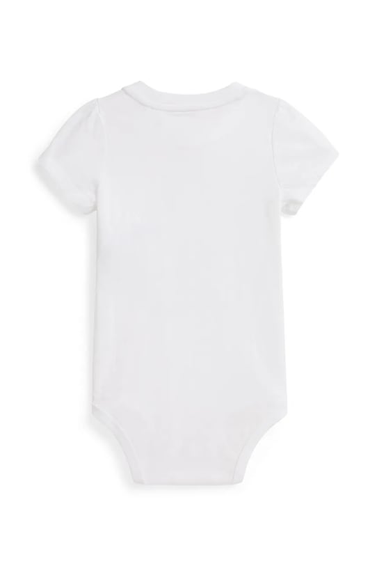 Polo Ralph Lauren body bawełniane niemowlęce 310A96181001 biały SS26