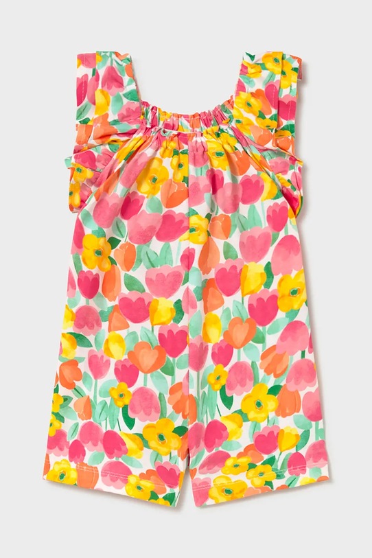 Mayoral rampers bawełniany niemowlęcy różowy 1829.4M.Baby.PPY2