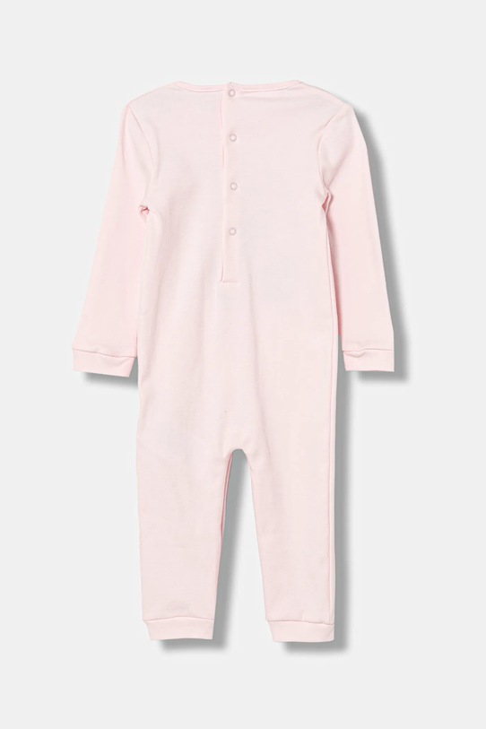 Guess pajacyk niemowlęcy bawełniany H6RW01.KA6W4.PPY2.G różowy SS26