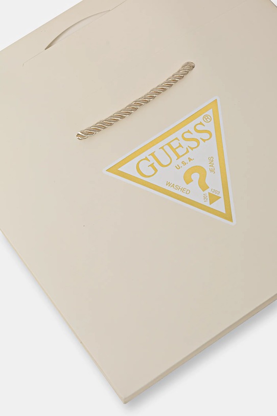 Guess pajacyk niemowlęcy bawełniany różowy S6RG00.KA6W4.PPY2