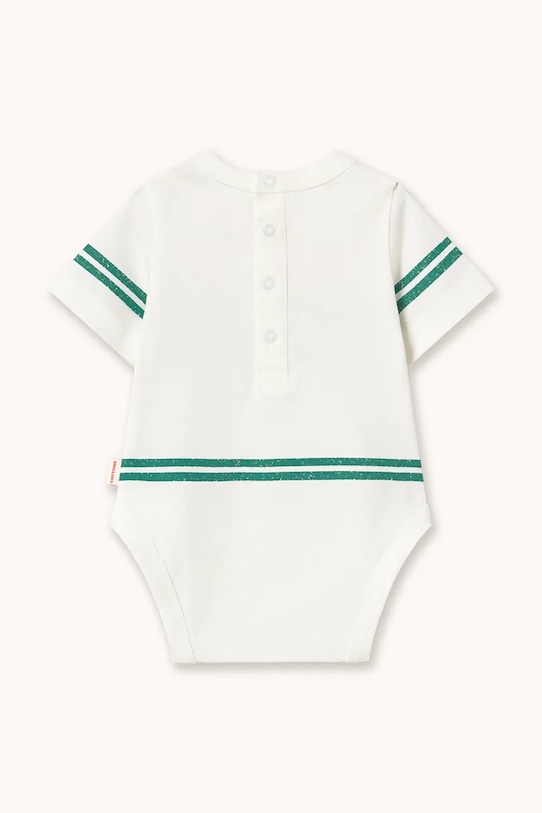 Tinycottons body bawełniane niemowlęce RED ROSES GRAPHIC BODY SS26.076 biały SS26