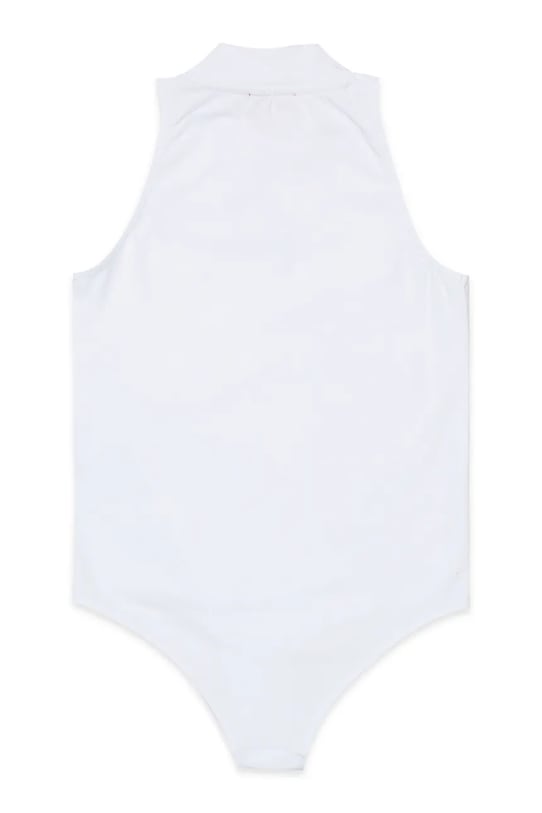 Diesel body z bawełną dziecięce BVODY Body J02577.KYA0L biały SS26