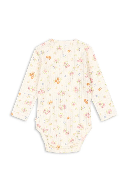 Konges Sløjd body bawełniane niemowlęce MINNIE BODY GOTS KS105002.PPY2 beżowy SS26