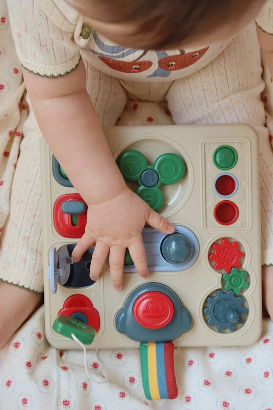 Bavlnené body pre bábätká Konges Sløjd MINNIE SS BODY GOTS KS105008.PPY2