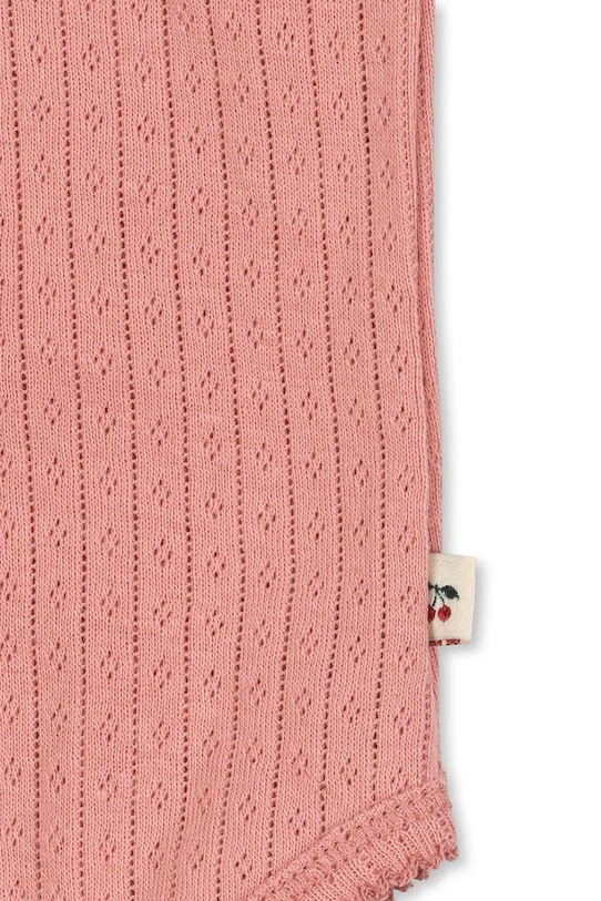 Konges Sløjd pamut baba body MINNIE SS BODY GOTS rózsaszín KS105008.PPY2