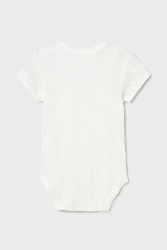 Mayoral Newborn body bawełniane niemowlęce 1701.2D.Newborn.PPY2 beżowy SS26