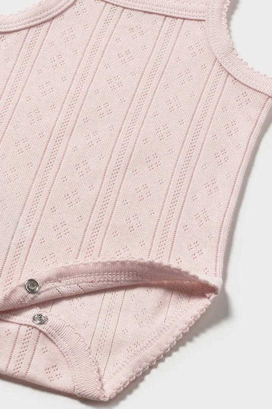 Dziewczynka Mayoral Newborn body bawełniane niemowlęce 1702.2D.Newborn.PPY2 różowy