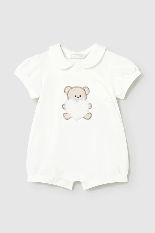 Mayoral Newborn rampers niemowlęcy 2-pack 1704.2B.Newborn.PPY2 beżowy SS26