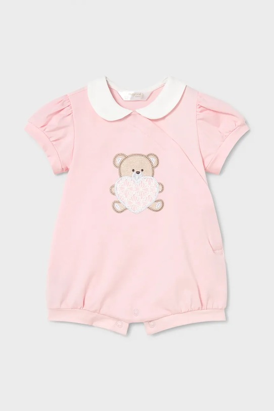 Mayoral Newborn rampers niemowlęcy 2-pack 1704.2B.Newborn.PPY2 różowy SS26