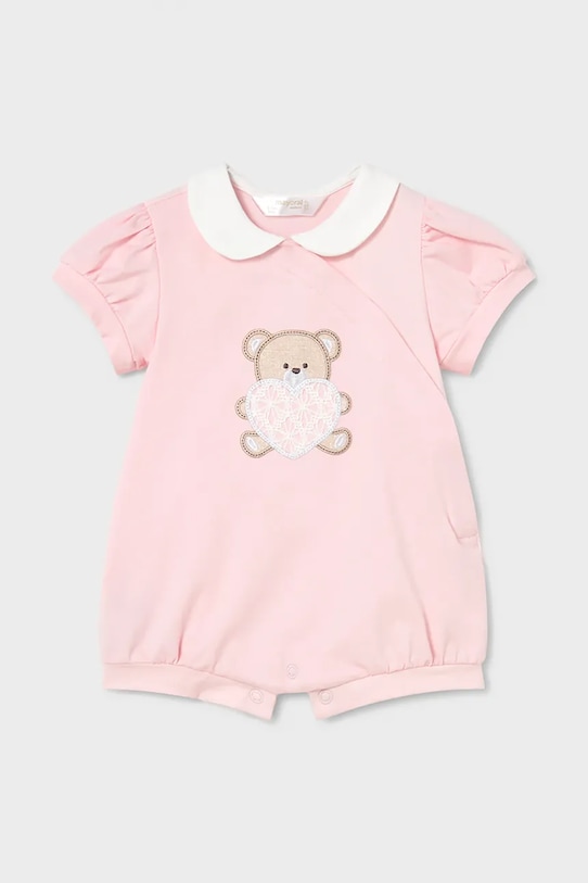 Mayoral Newborn rampers niemowlęcy 2-pack 1704.2B.Newborn.PPY2 różowy SS26
