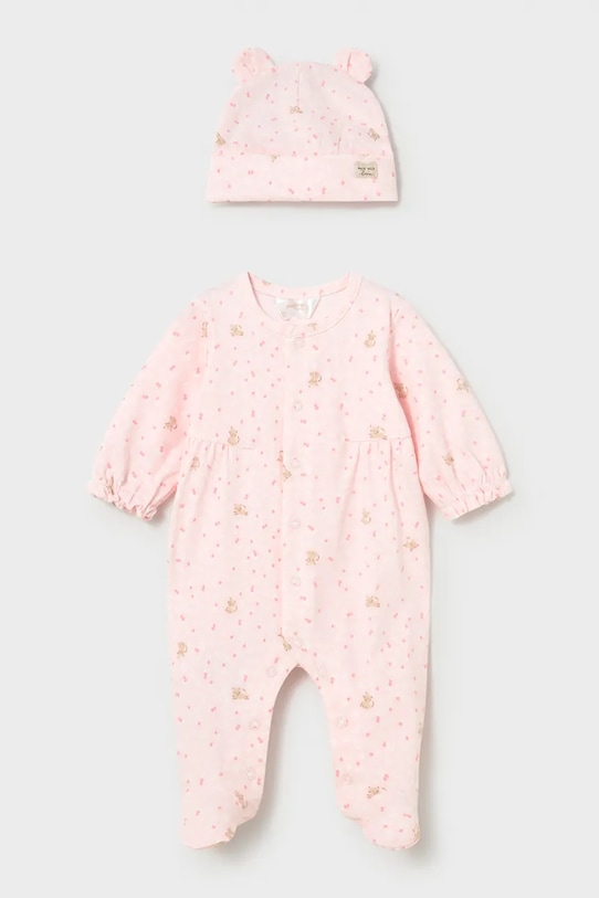 Mayoral Newborn śpioszki niemowlęce różowy 1706.2F.Newborn.PPY2