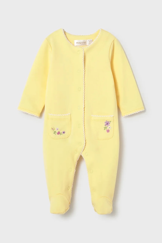 Dupačky pre bábätká Mayoral Newborn 2-pak 1708.2G.Newborn.PPY2 žltá SS26