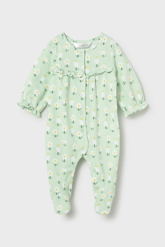 Mayoral Newborn śpioszki niemowlęce 2-pack 1708.2G.Newborn.PPY2 zielony SS26
