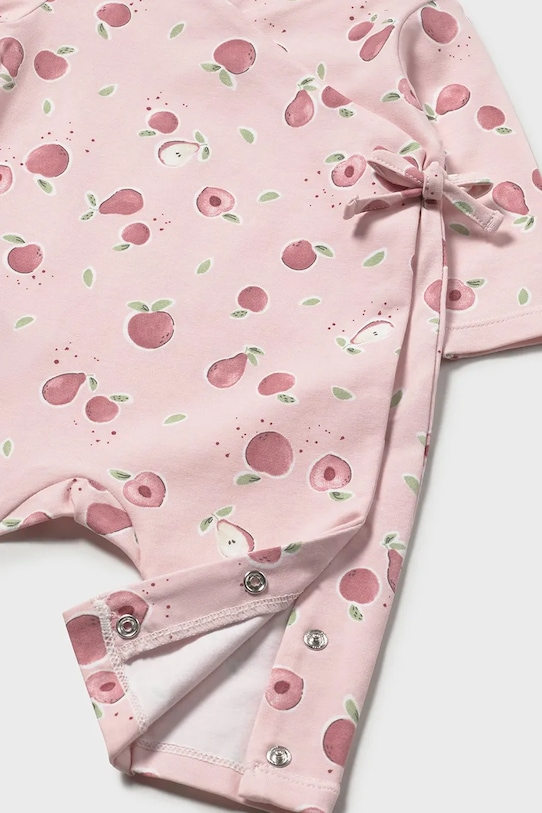 Dziewczynka Mayoral Newborn pajacyk niemowlęcy 1709.2J.Newborn.PPY2 różowy