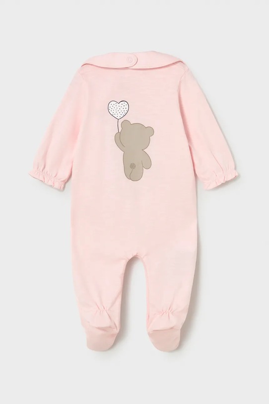Mayoral Newborn salopetă din bumbac pentru bebeluși 1711.2K.Newborn.PPY2 roz SS26