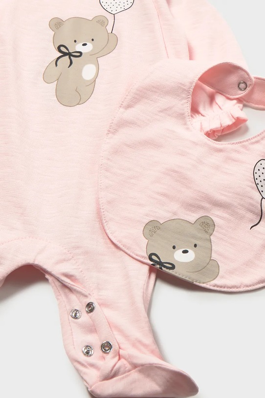 Fete Mayoral Newborn salopetă din bumbac pentru bebeluși 1711.2K.Newborn.PPY2 roz
