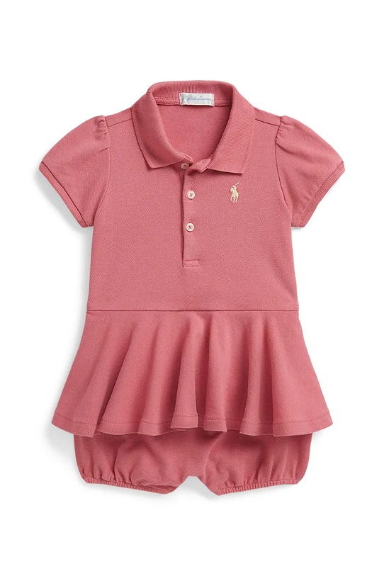 Polo Ralph Lauren rampers niemowlęcy różowy 310910192500