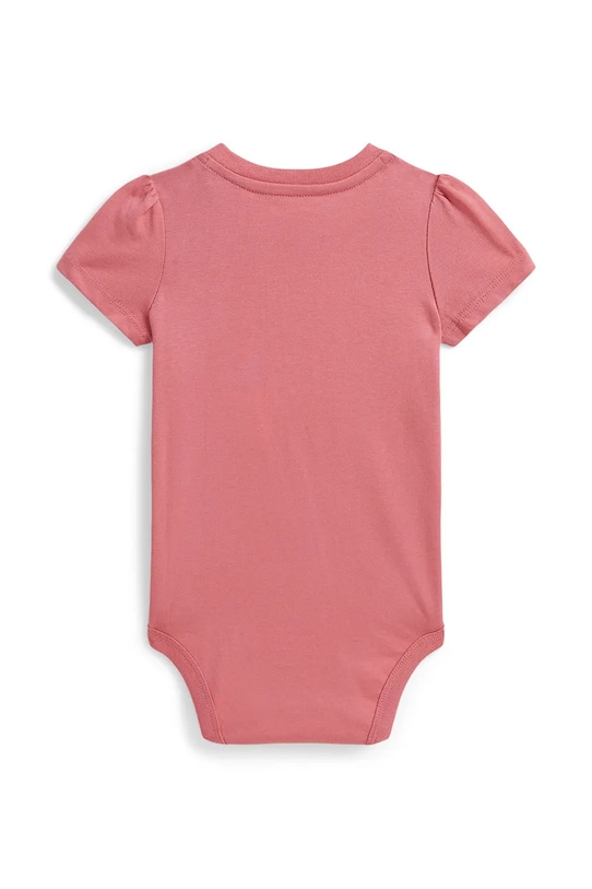 Polo Ralph Lauren body bawełniane niemowlęce 310A12817001 różowy SS26
