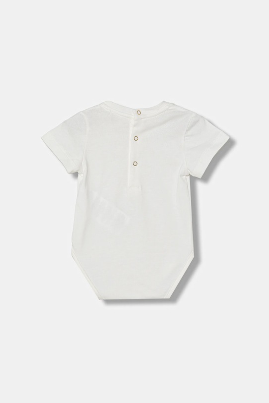 Elisabetta Franchi body bawełniane niemowlęce ENBD007.0.JF054 beżowy SS26