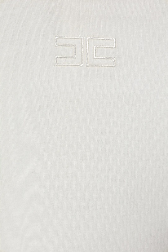 Dziewczynka Elisabetta Franchi body bawełniane niemowlęce ENBD007.0.JF054 beżowy