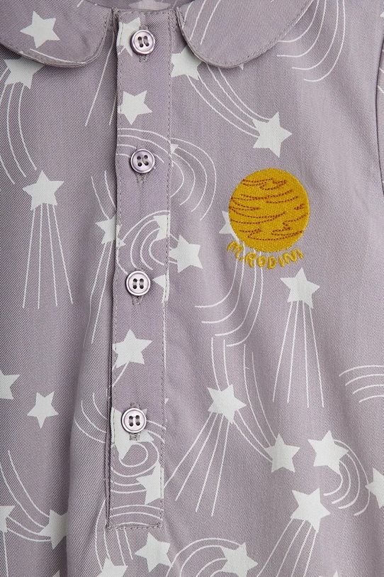 Dziewczynka Mini Rodini body niemowlęce Starfall 26240117 fioletowy