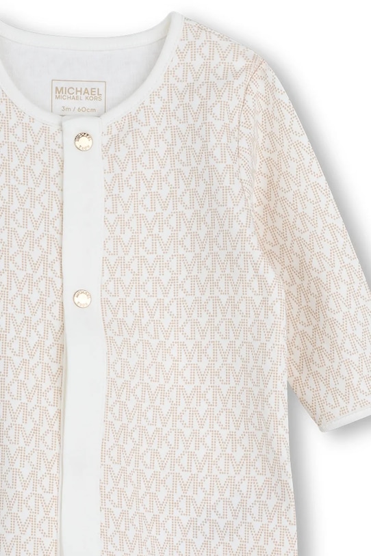Βρεφικές βαμβακερές ρόμπες Michael Kors μπεζ R30545