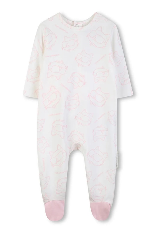 Djevojčice Pamučni komplet za bebe Karl Lagerfeld Z31045 roza