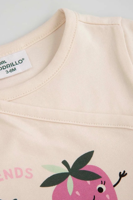 Dievča Body pre bábätká Coccodrillo WC6112601HGN béžová