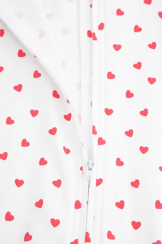 Dětský bavlněný overal Coccodrillo bílá WC6404201PJS