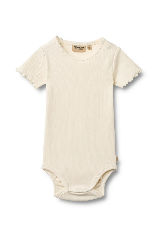 Dziewczynka Wheat body niemowlęce bawełniane z elastanem 9294.178a.GOTS różowy