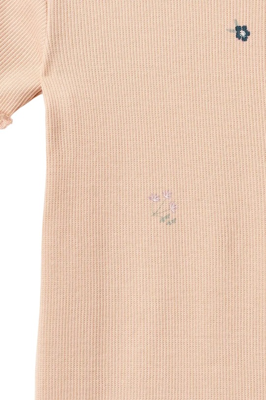 Wheat body niemowlęce bawełniane z elastanem 9294.178a.GOTS różowy