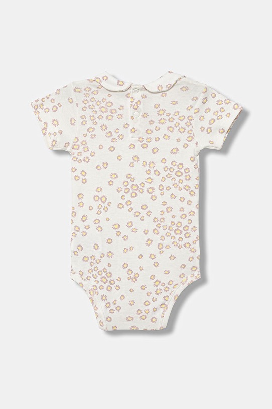 United Colors of Benetton body niemowlęce bawełniane 30NDAB00Y.W.Stagionale biały SS26