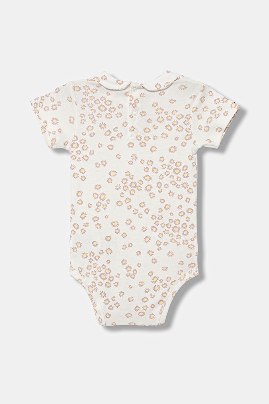 United Colors of Benetton body niemowlęce bawełniane 30NDAB00Y.W.Stagionale biały SS26