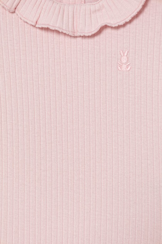 Dziewczynka United Colors of Benetton body dziecięce bawełniane z elastanem 3F1EAB00V.W.Stagionale różowy