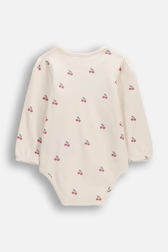 Coccodrillo body niemowlęce bawełniane WC6112602HGN beżowy SS26