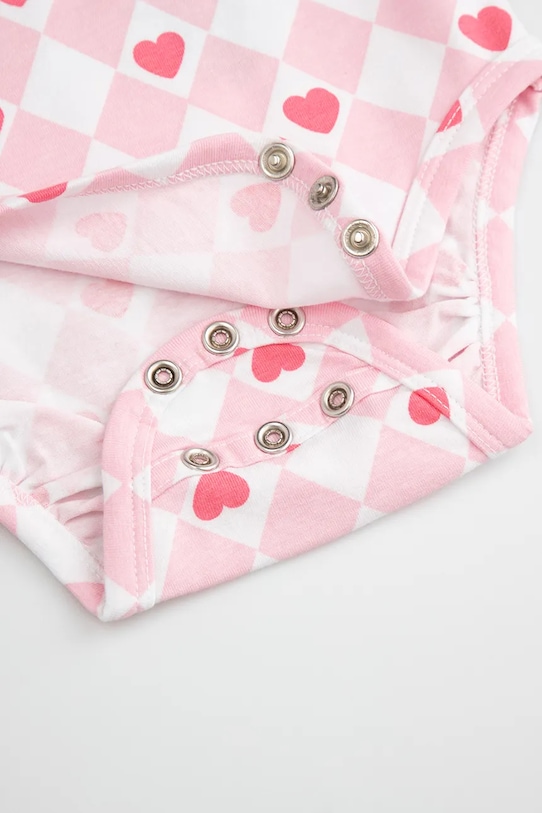 Coccodrillo Body za dojenčke bombažno roza WC6112205QGN