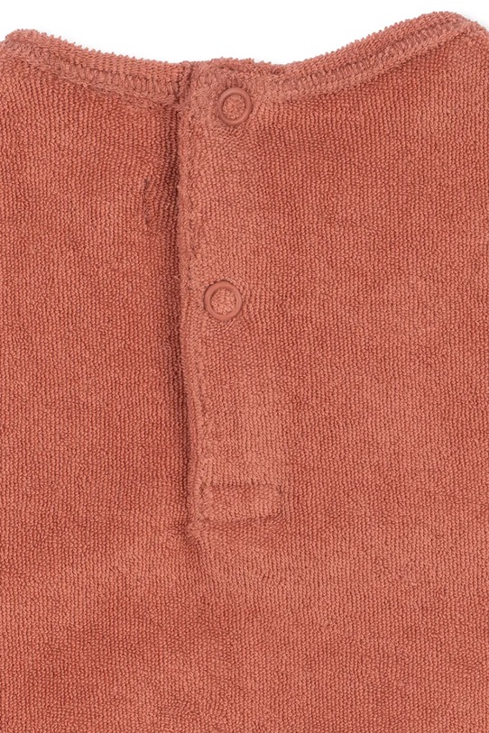 DÍVKA Konges Sløjd romper dětský bavlněný ITTY ROMPER GOTS KS105423.PPY2 růžová