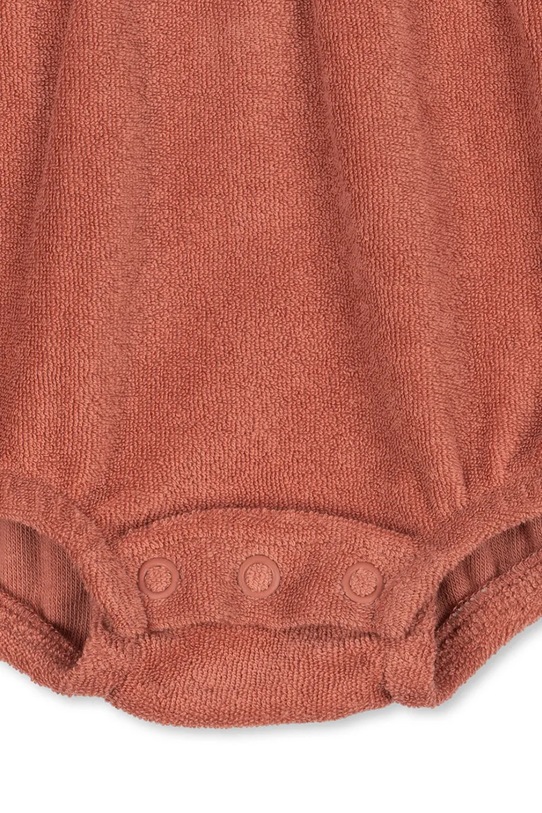 Konges Sløjd romper dětský bavlněný ITTY ROMPER GOTS KS105423.PPY2 růžová