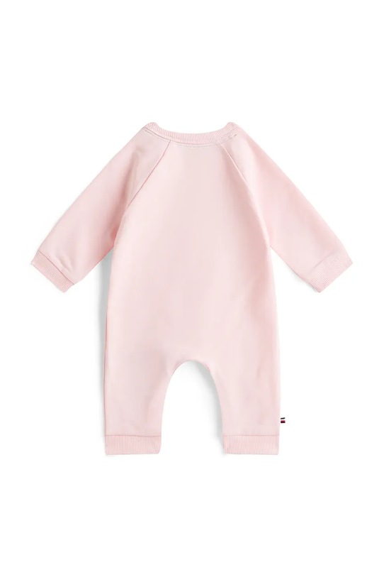 Tommy Hilfiger pajacyk niemowlęcy KN0KN02136.PPY2 różowy SS26